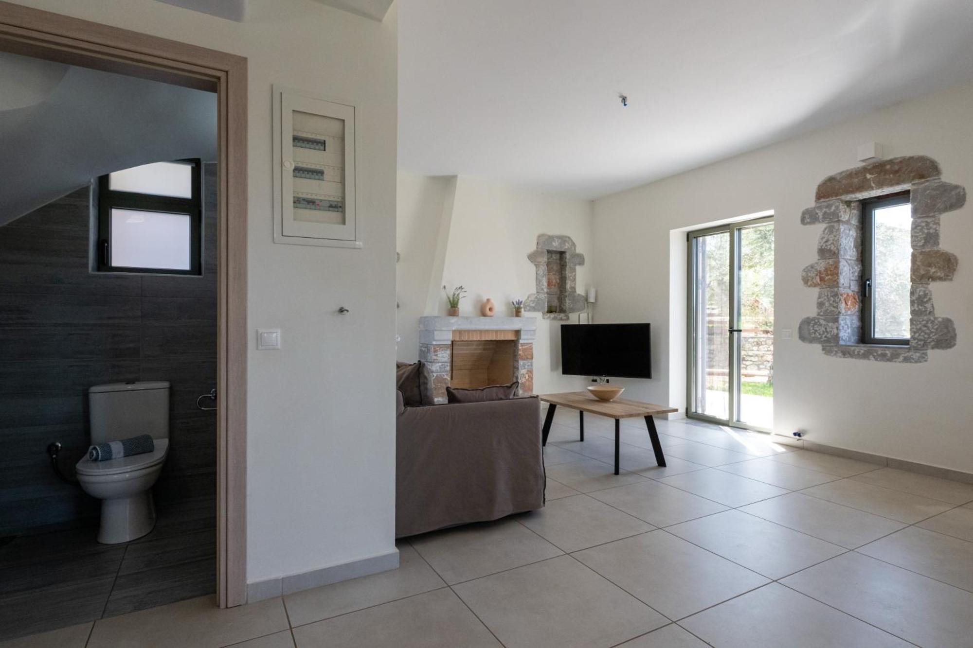 Torri Di Pietra Villa Stoupa Phòng bức ảnh
