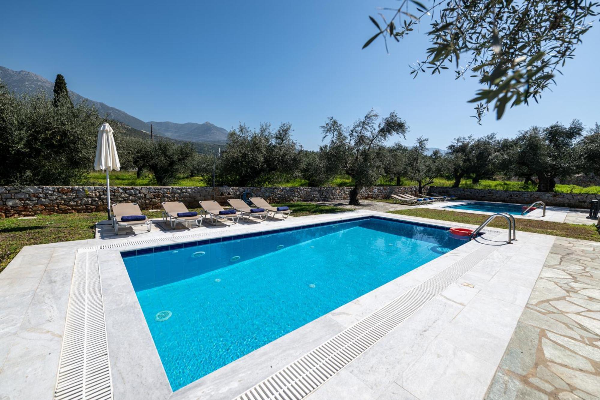 Torri Di Pietra Villa Stoupa Phòng bức ảnh